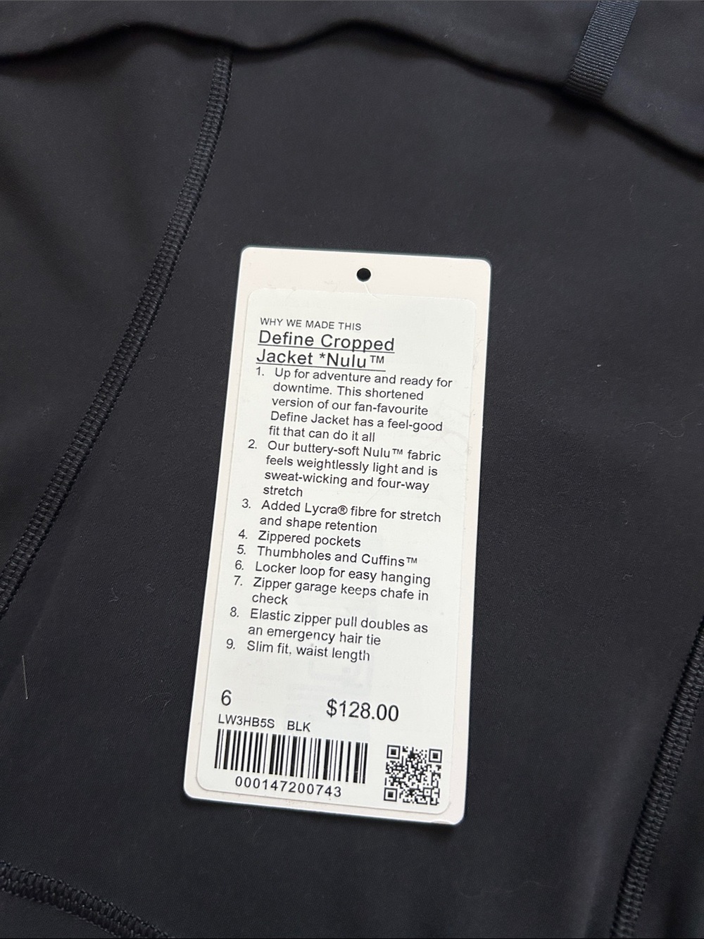 Lululemon Define Jacket Cropped - Picture 7 of 8